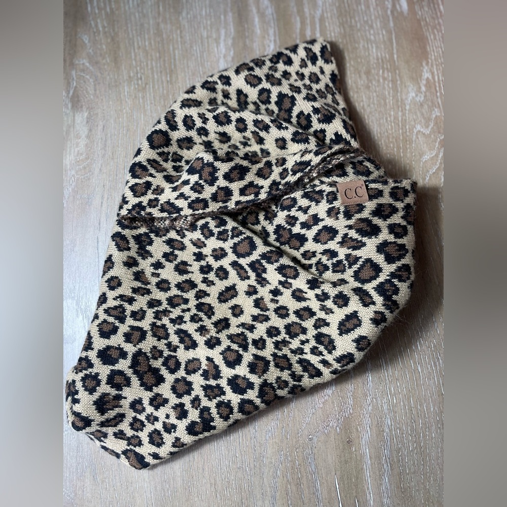 C.C Cheetah Scarf